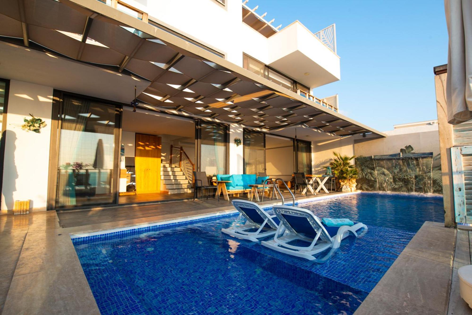 Villa Panorama Kalkan Jilda Livya エクステリア 写真