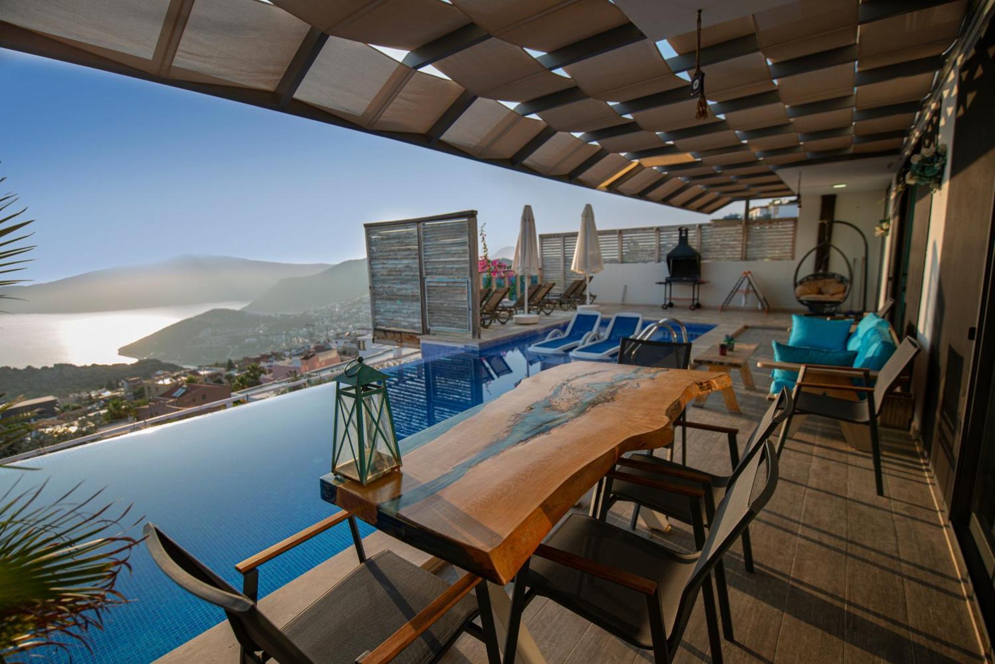 Villa Panorama Kalkan Jilda Livya エクステリア 写真