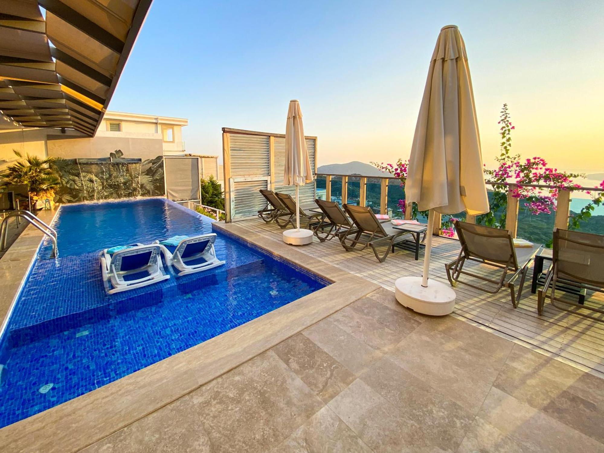 Villa Panorama Kalkan Jilda Livya エクステリア 写真